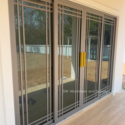 ติตดั้งกระจกอะลูมิเนียม